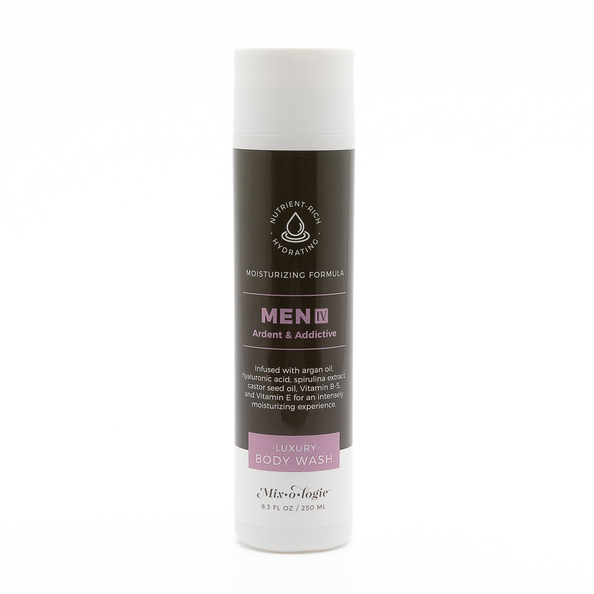 Men's IV (Ardent & Addictive) | Luxury Body Wash (8.3 Fl. Oz) Men's Body Wash MIXOLOGIE