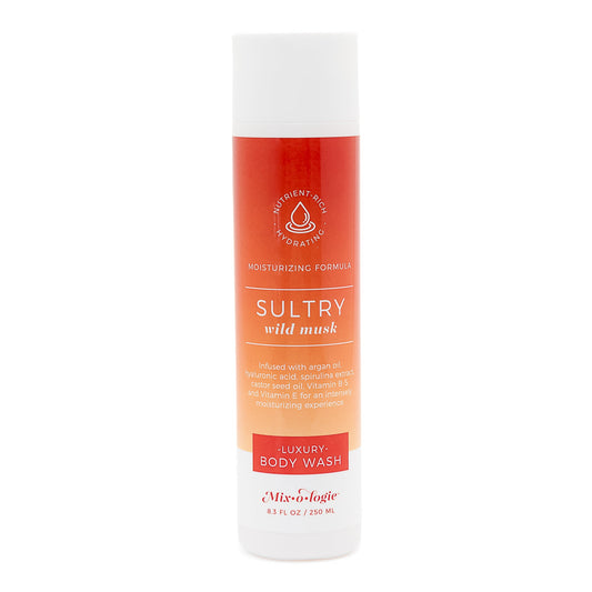 Sultry (wild musk) | Luxury Body Wash (8.3 Fl. Oz) Women's Body Wash MIXOLOGIE
