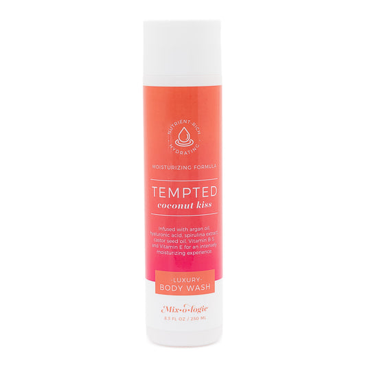 Tempted (coconut kiss) | Luxury Body Wash (8.3 Fl. Oz) Women's Body Wash MIXOLOGIE