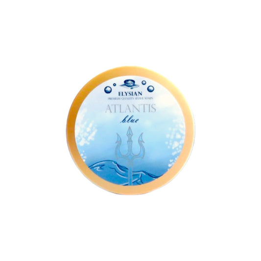 Elysian Atlantis Blue Shaving Collection Shaving Set Pasteur Pharmacy Cashemere Base Shaving Soap 4oz