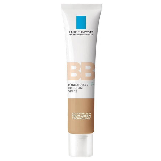 La Roche Posay Hydraphase BB Cream Medium SPF 15 - Hydrating Makeup for Uneven Skin Tone, 40ml