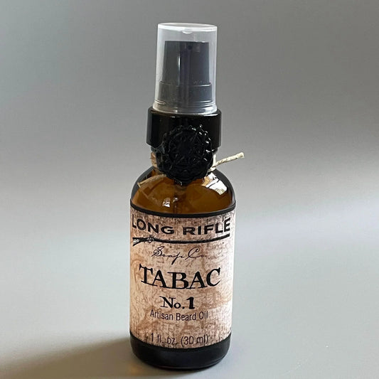 Long Rifle Soap Co. Tabac No.1 Beard Balm/Oil Collection Beard Balm/oil Pasteur Pharmacy Beard Oil 1 oz