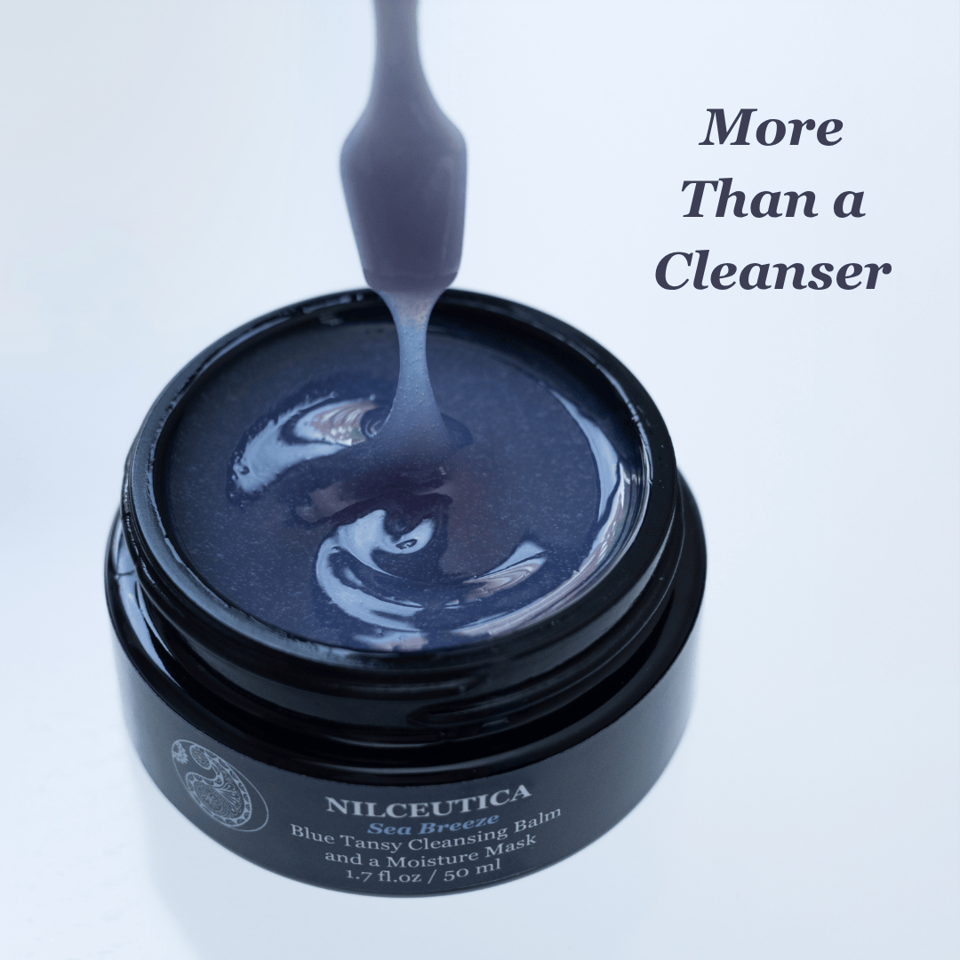 NILCEUTICA Sea Breeze Probiotic Blue Tansy Cleansing Balm + Hydration Mask Anti-Aging NILCEUTICA