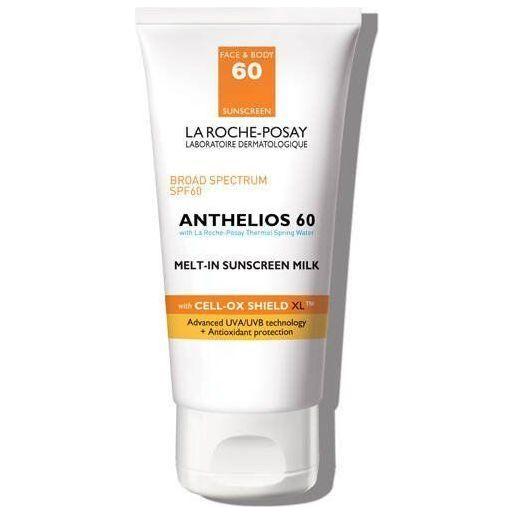 La Roche-Posay Anthelios Melt In Milk Lotion Face and Body Sunscreen SPF 60 - 3 fl oz Sunscreen Pasteur Pharmacy
