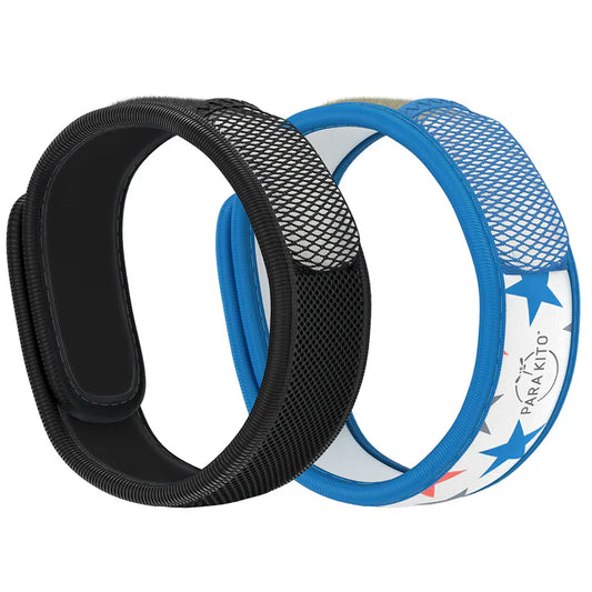Para Kito Mosquito Repellent Bonus Pack - 2 Wristbands with 2 refills Bug Repellent Pasteur Pharmacy