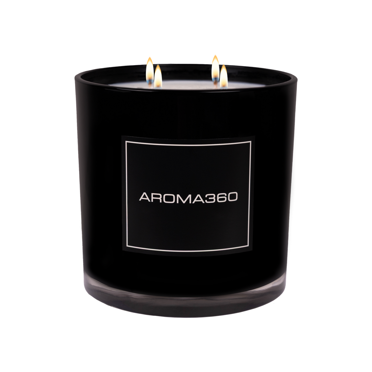 Aroma360 Midnight in Paris 4-Wick Candle Candle Aroma360 Black