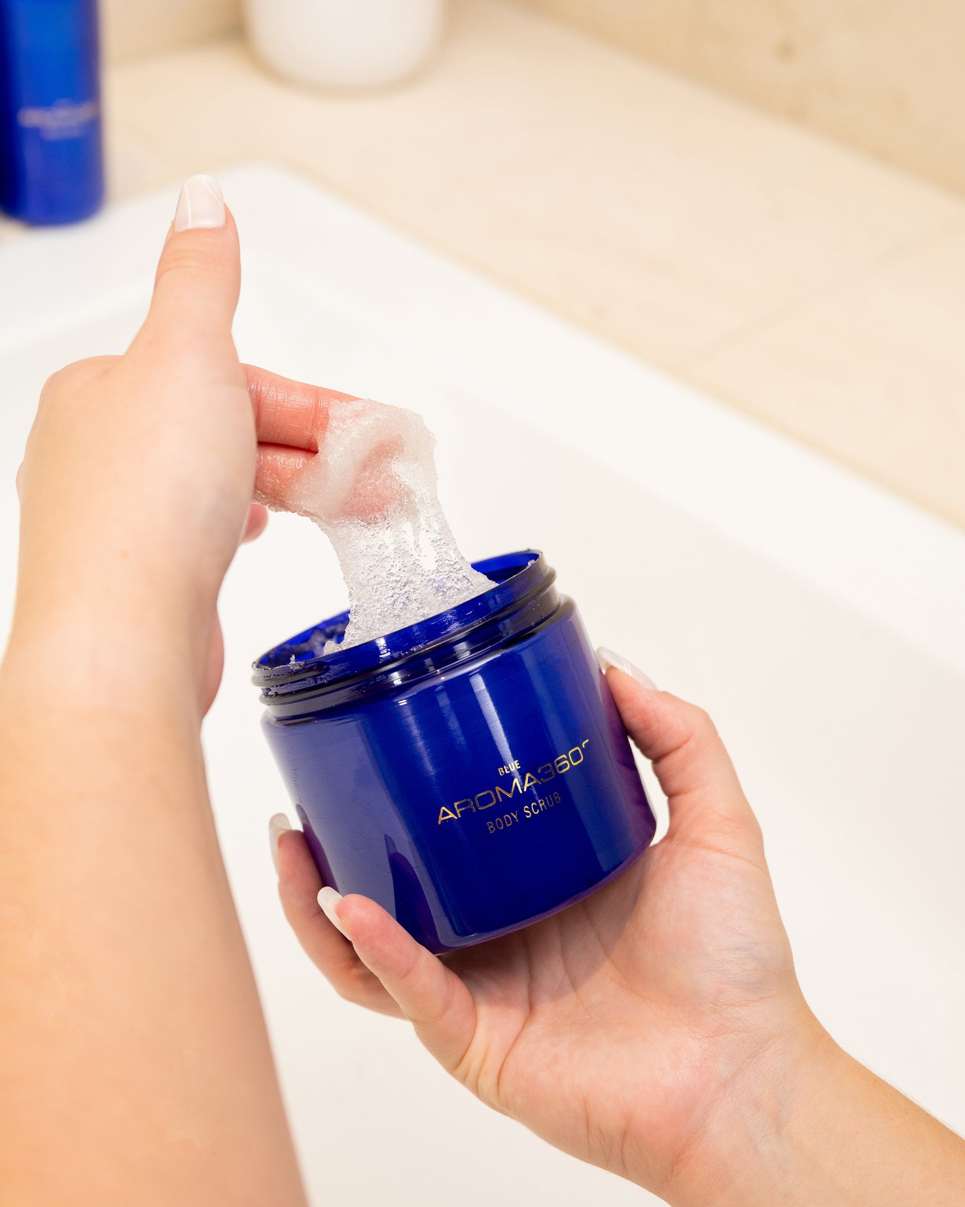 Aroma360 Blue Body Scrub Body Scrub Aroma360