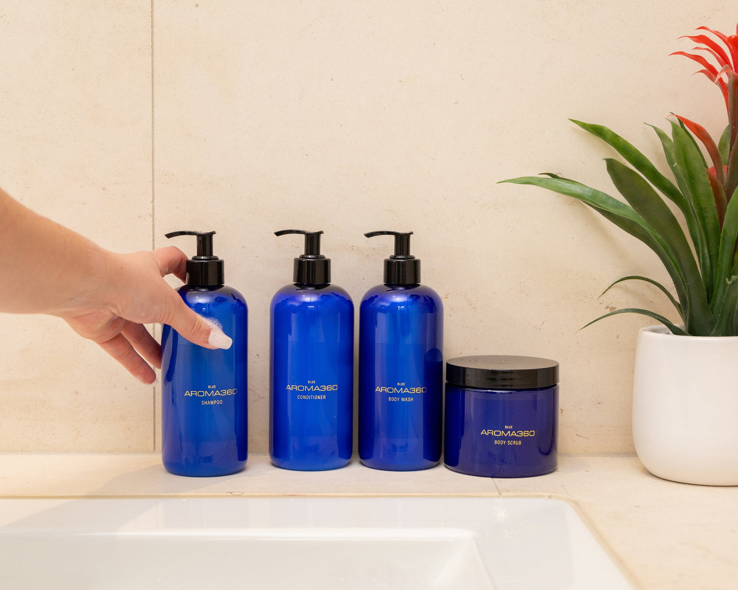 Aroma360 Blue Shampoo Shampoo Aroma360