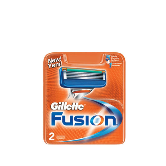 Gillette Fusion Replacement Blades - Pack of 2, Compatible with Gillette Fusion Razors, High-Quality Shaving Experience
