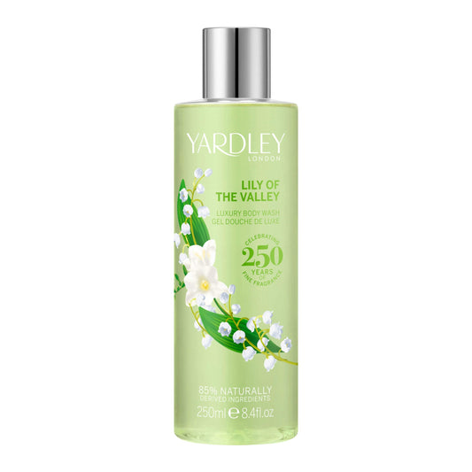 Yardley Lily of the Valley Luxury Body Wash 250ml Body Wash Pasteur Pharmacy