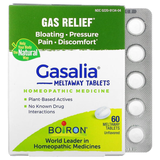 Boiron Gasalia Homeopathic Gas Relief Tablets 60 Ct Homeopathic Gas Relief Tablets Pasteur Pharmacy