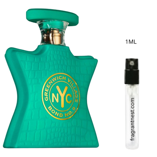 Bond No. 9 Greenwich Village Eau De Parfum Travel Spray | Sample Fragrant Nest 1mL Sample (15 Sprays)
