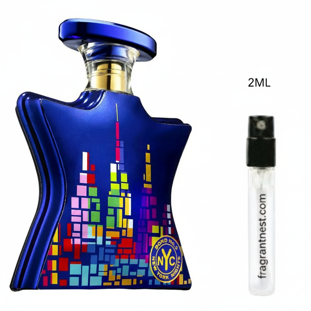 Bond No. 9 New York Nights Eau De Parfum Travel Spray | Sample Fragrant Nest 2mL Sample (30 Sprays)
