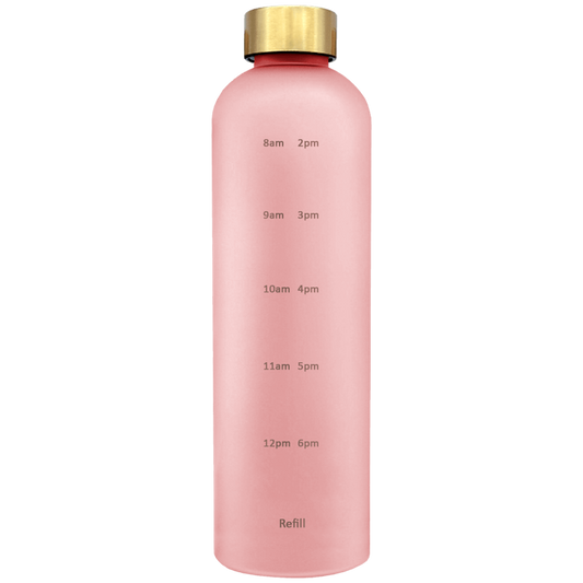 My Daily Water - 1 Liter Timed Water Bottle