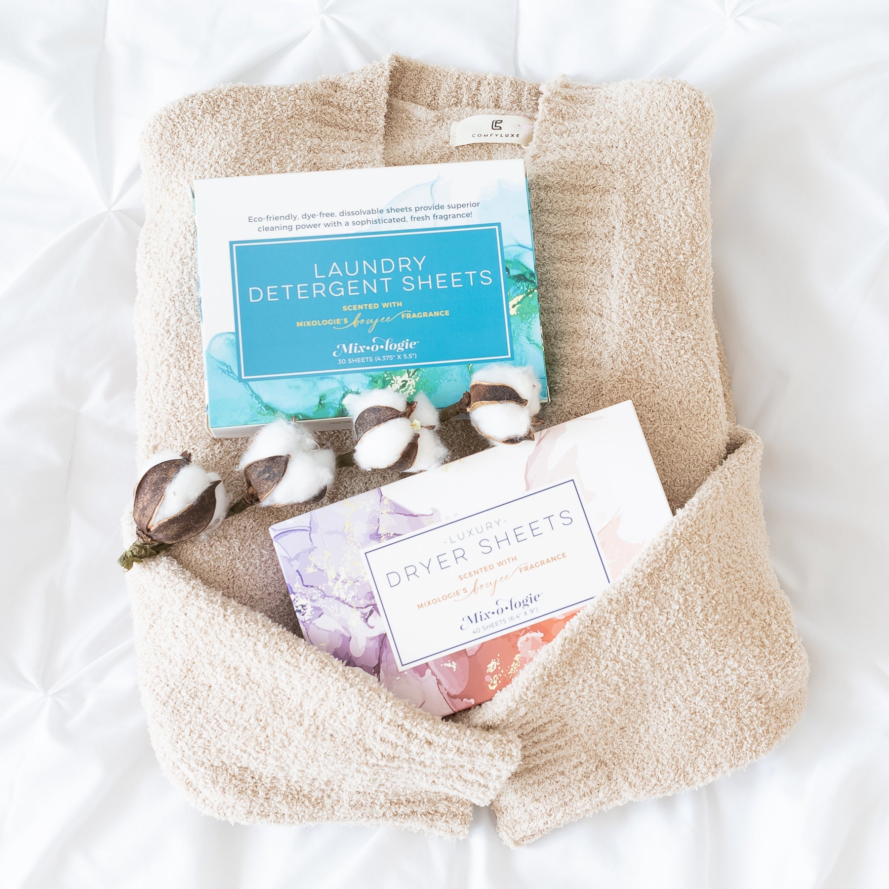 Boujee | Fabric Softener Dryer Sheets Dryer Sheets MIXOLOGIE