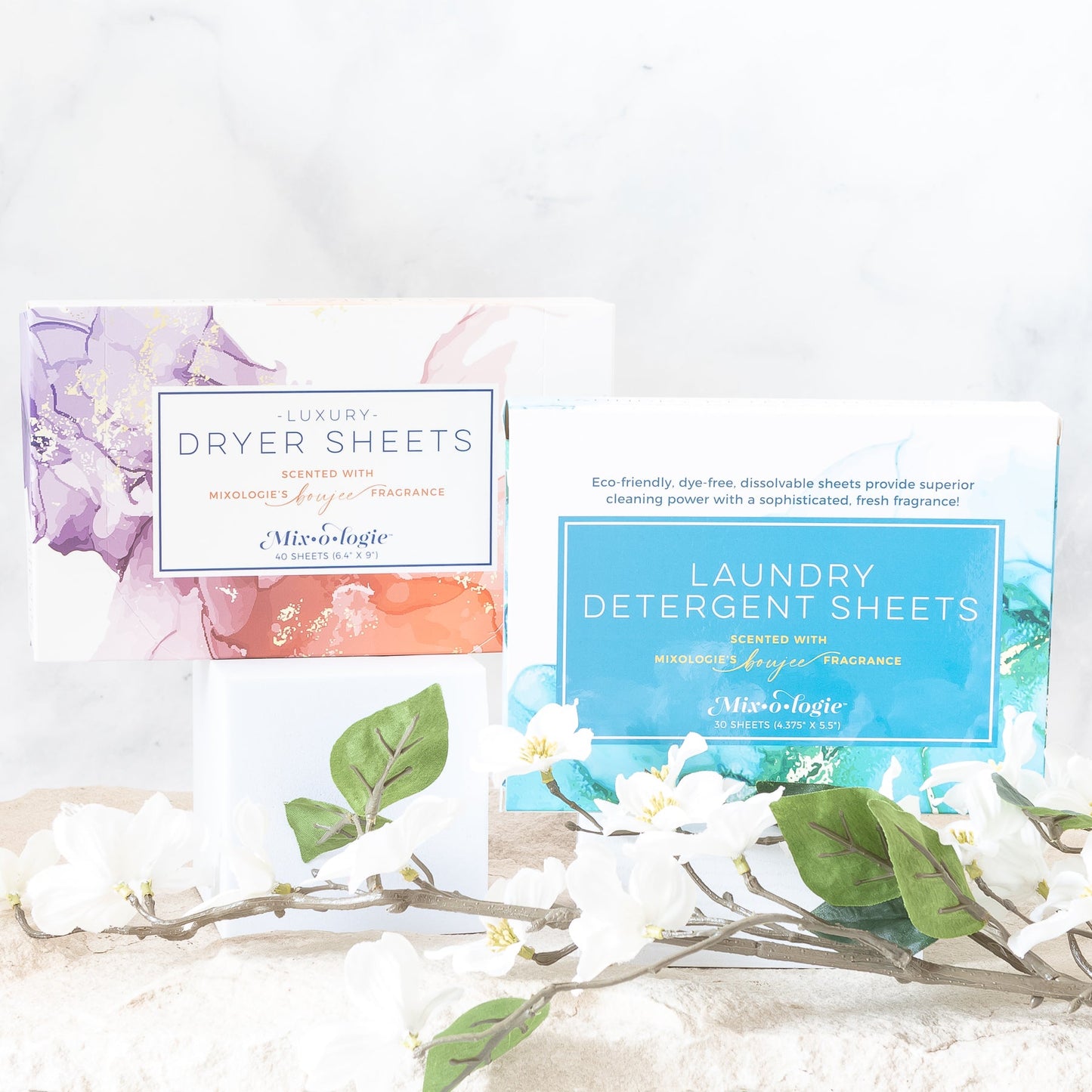 Boujee | Fabric Softener Dryer Sheets Dryer Sheets MIXOLOGIE