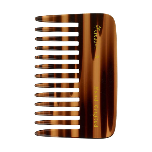 Creative C5 Wide Tooth 4 Inch Tortoise Hair Comb Hair Comb Pasteur Pharmacy