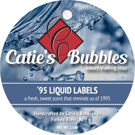 Catie's Bubbles 95 Liquid Labels Shaving Collection Shaving Set Pasteur Pharmacy Shaving Soap 4oz
