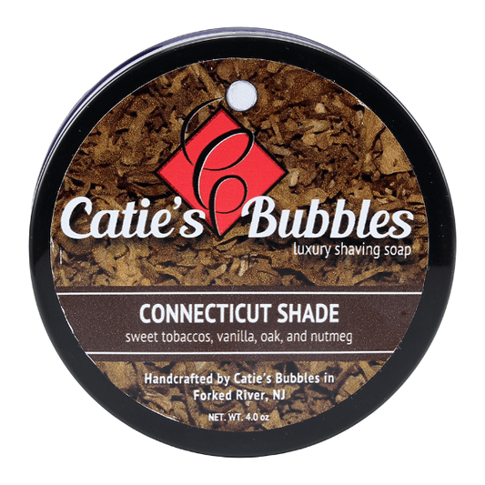 Catie's Bubbles Connecticut Shaving Collection Shaving Set Pasteur Pharmacy Shaving Soap 4oz