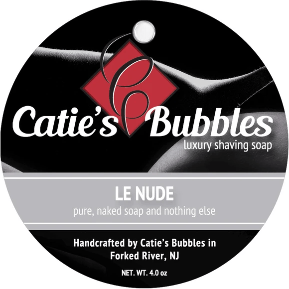 Catie's Bubbles Le Nude Shaving Collection Shaving Set Pasteur Pharmacy Shaving Soap 4oz
