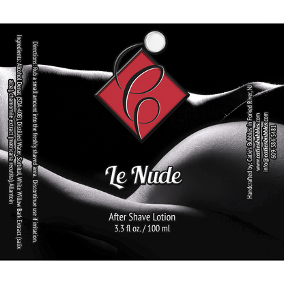 Catie's Bubbles Le Nude Shaving Collection Shaving Set Pasteur Pharmacy Aftershave 3.3oz