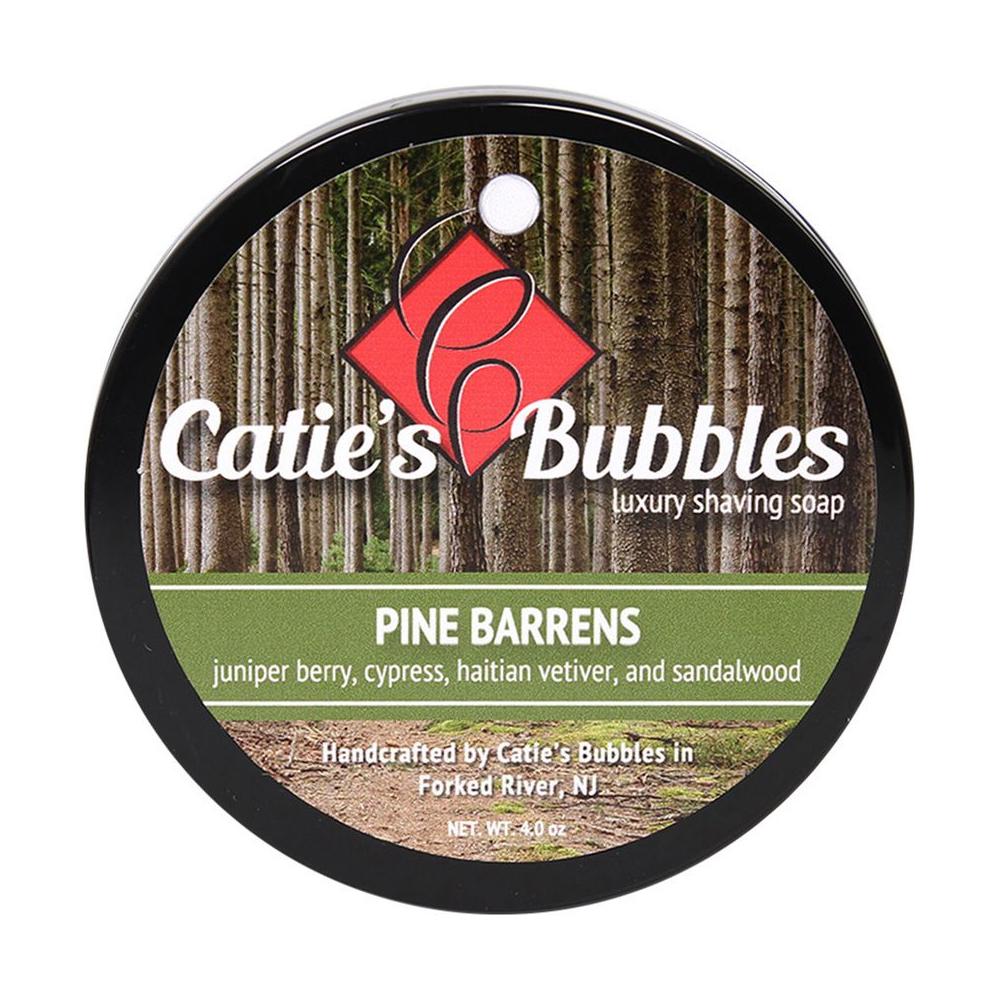 Catie's Bubbles Pine Barrens Shaving Collection Shaving Set Pasteur Pharmacy Shaving Soap 4oz