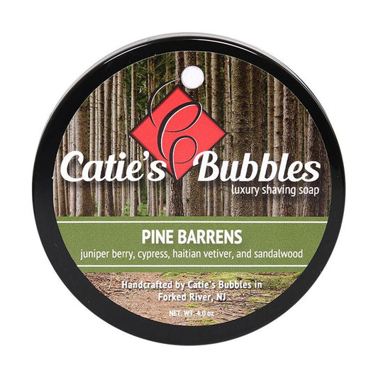 Catie's Bubbles Pine Barrens Shaving Collection Shaving Set Pasteur Pharmacy Shaving Soap 4oz