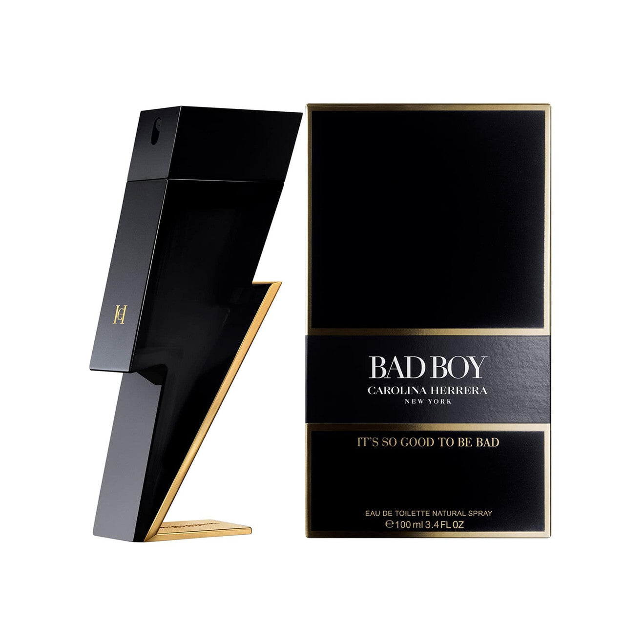 CAROLINA HERRERA BAD BOY 3.4 EAU DE TOILETTE SPRAY FOR MEN Men Fragrant Nest