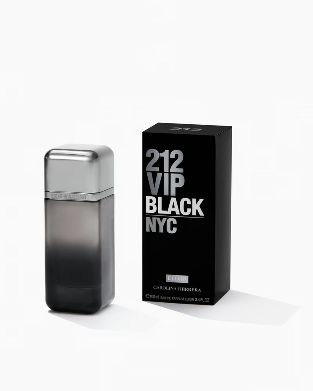 CAROLINA HERRERA 212 VIP BLACK ELIXIR 3.4 EAU DE PARFUM SPRAY FOR MEN MEN Fragrant Nest