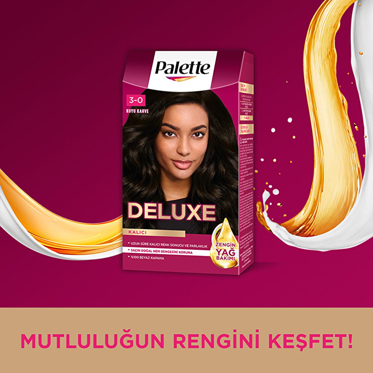 Tinte para el cabello Palette Deluxe: color intenso duradero y nutrición para un cabello vibrante