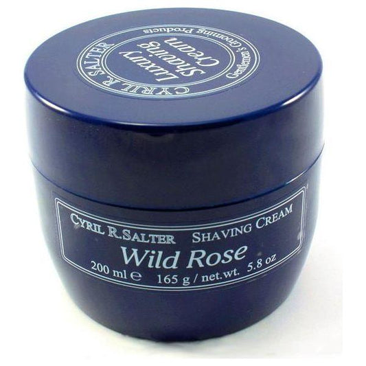 Cyril R. Salter Wild Rose Luxury Shaving Cream 5.8 Oz Shaving & Grooming Pasteur Pharmacy