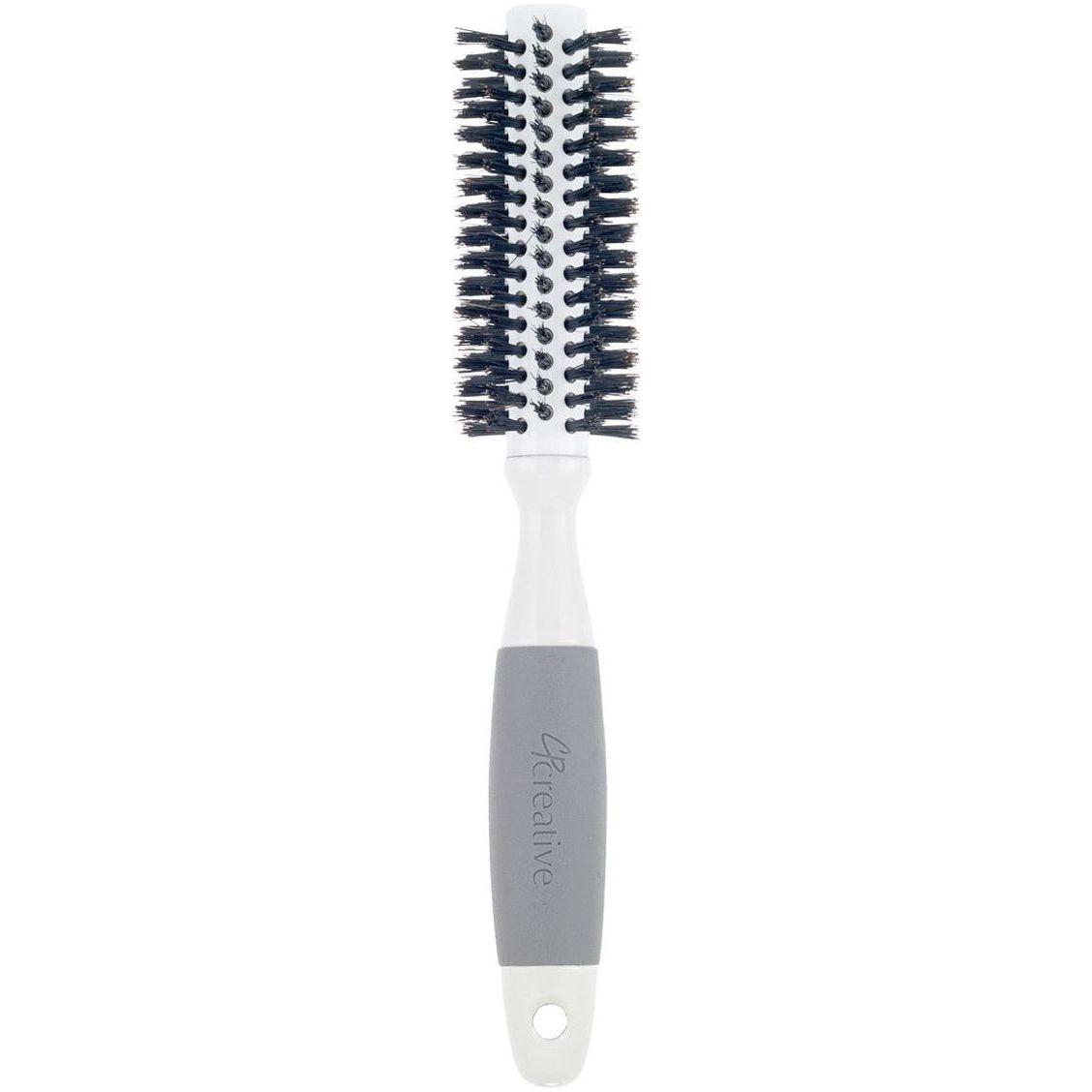 Ceramic Barrel Round Boar Bristle Hair Brush for Thick Hair Hair Brush Pasteur Pharmacy 101-ME (1.75")