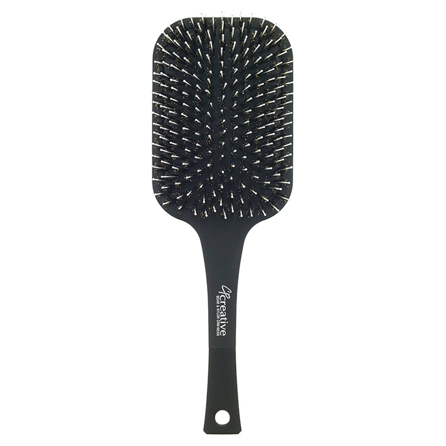 Static-Free Paddle Nylon Hair Brush Hair Brush Pasteur Pharmacy 1603-SI MB- Mixed Bristle