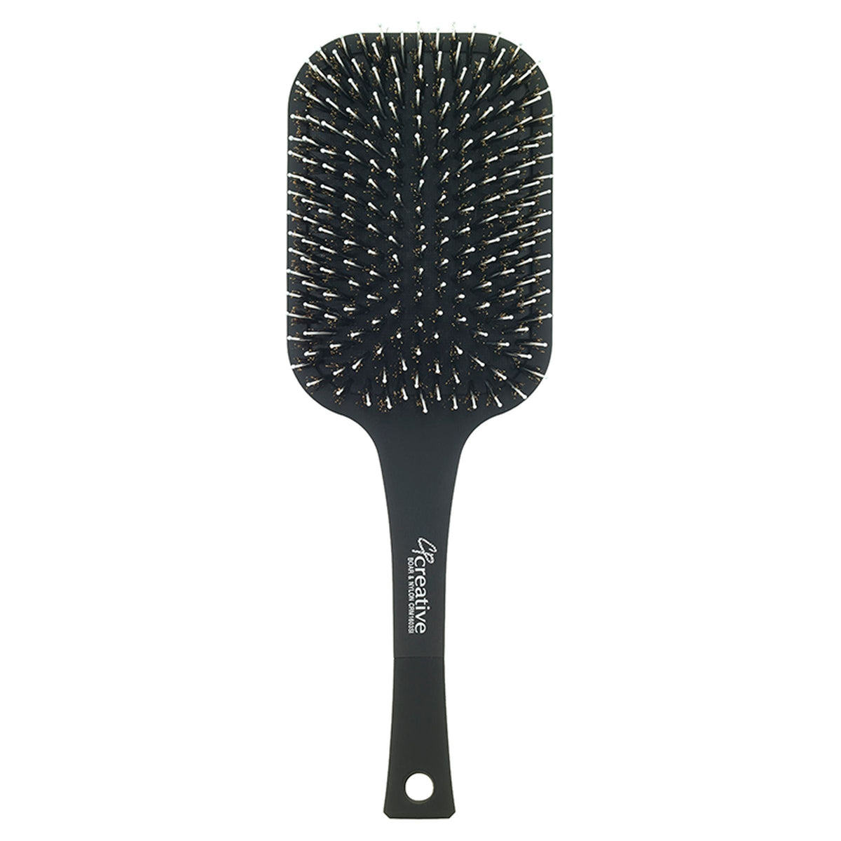 Static-Free Paddle Nylon Hair Brush Hair Brush Pasteur Pharmacy 1603-SI MB- Mixed Bristle