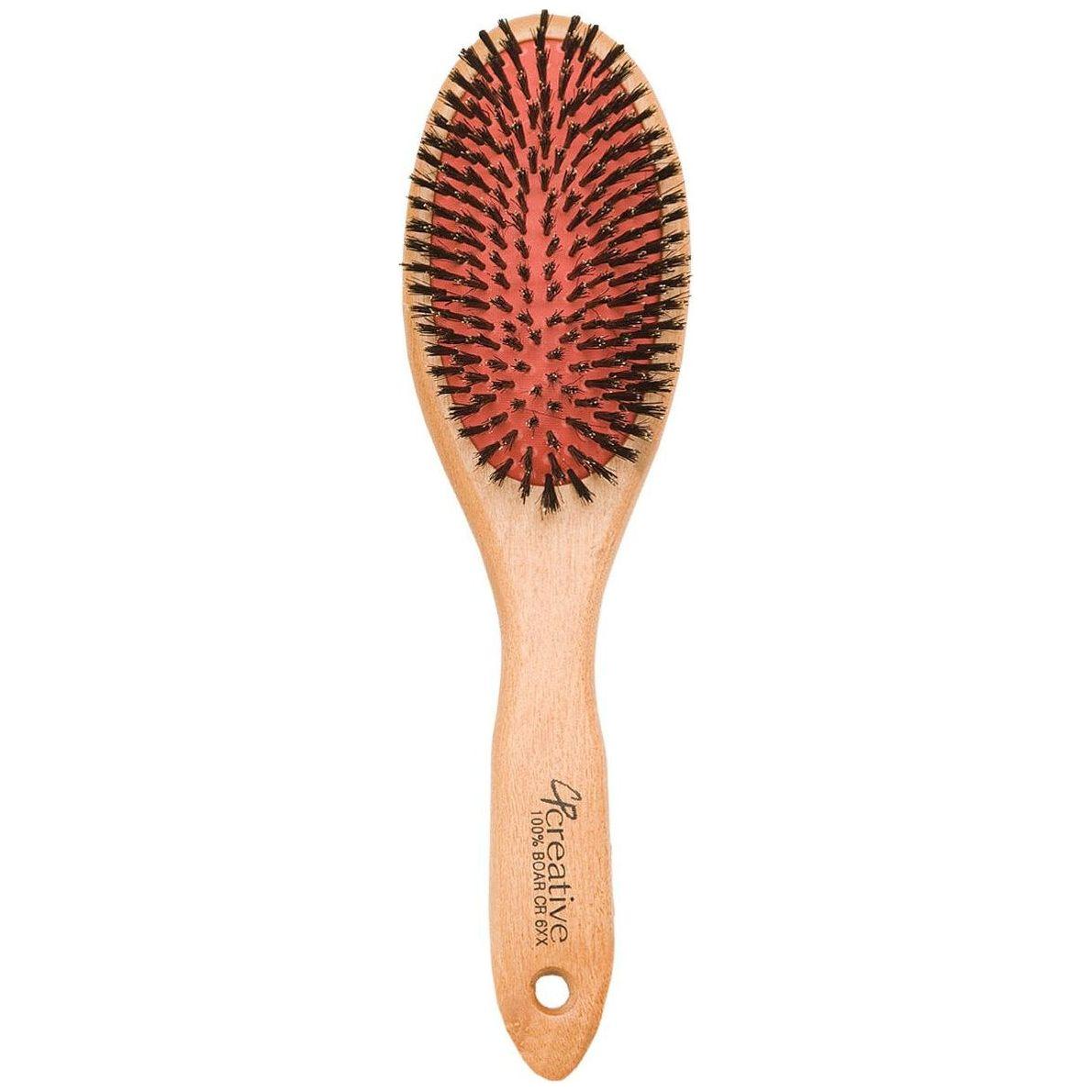 Eco-Friendly Boar Bristle Paddle Wood Hair Brush Hair Brush Pasteur Pharmacy