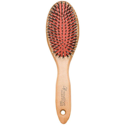 Eco-Friendly Mixed Bristle Paddle Hair Brush