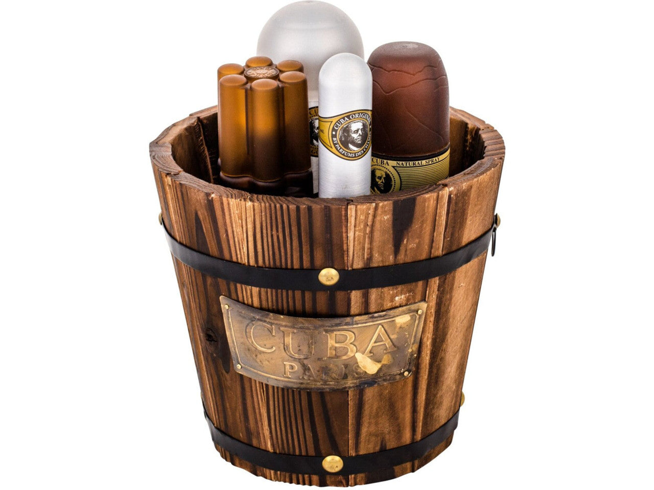 Cuba gold 4 pcs set for men: 3.3 eau de toilette spray + 1.2 eau de toilette spray + 6.8 body spray + 3.3 after shave MEN Fragrant Nest