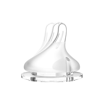 Tétine pour biberon Lansinoh NaturalWave – Anti-colique, sans BPA, facilite la transition de l'allaitement au biberon pour les nouveau-nés et les nourrissons