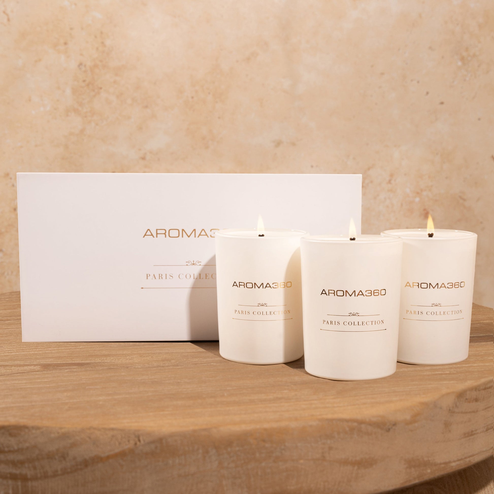 Aroma360 Paris Collection Candle Trio Paris Collection Aroma360