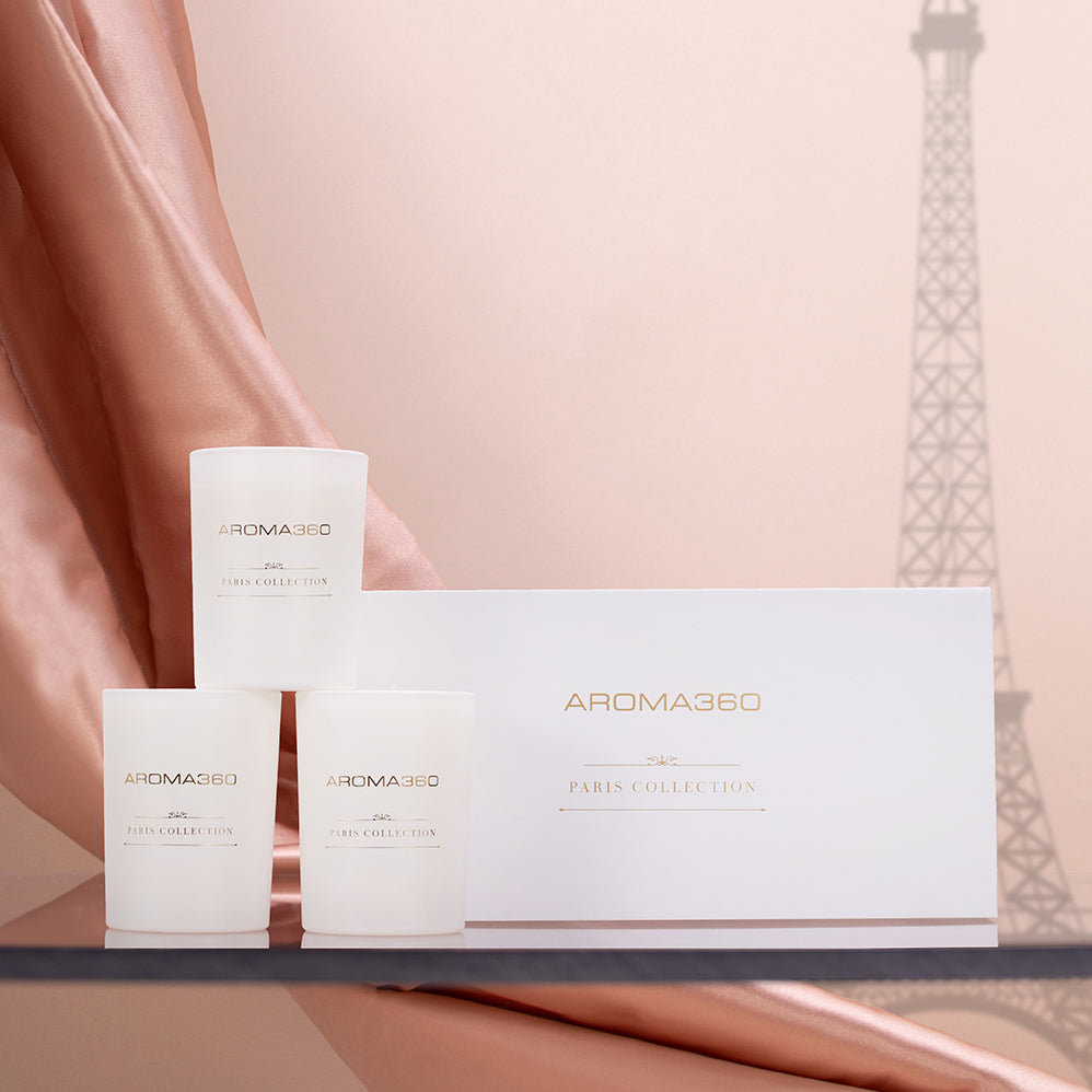 Aroma360 Paris Collection Candle Trio Paris Collection Aroma360