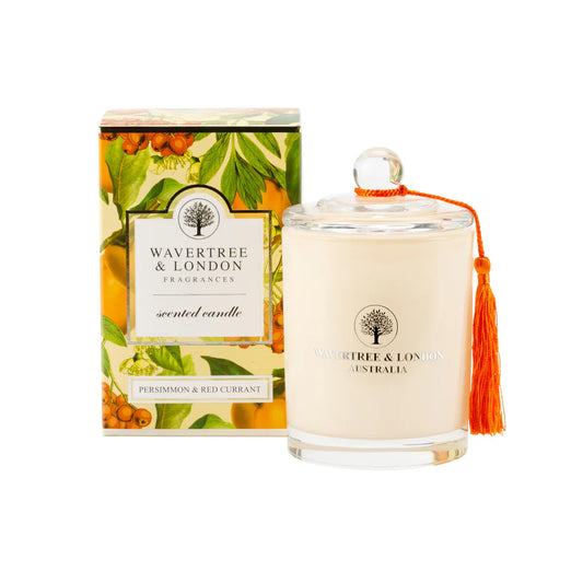 Wavertree & London Persimmon & Red Currant Scented Candle Candles Pasteur Pharmacy