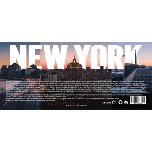 Wholly Kaw New York Shaving Collection Shaving Set Pasteur Pharmacy Aftershave Splash 4 oz