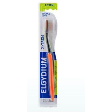 Elgydium X-TREM Teenage Soft Toothbrush Orange/Black Toothbrush Pasteur Pharmacy