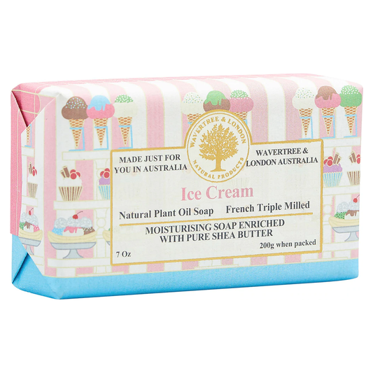Wavertree & London Australian Natural Ice Cream Luxury Soap Bar 7 Ounces Luxury Soap Bar Pasteur Pharmacy