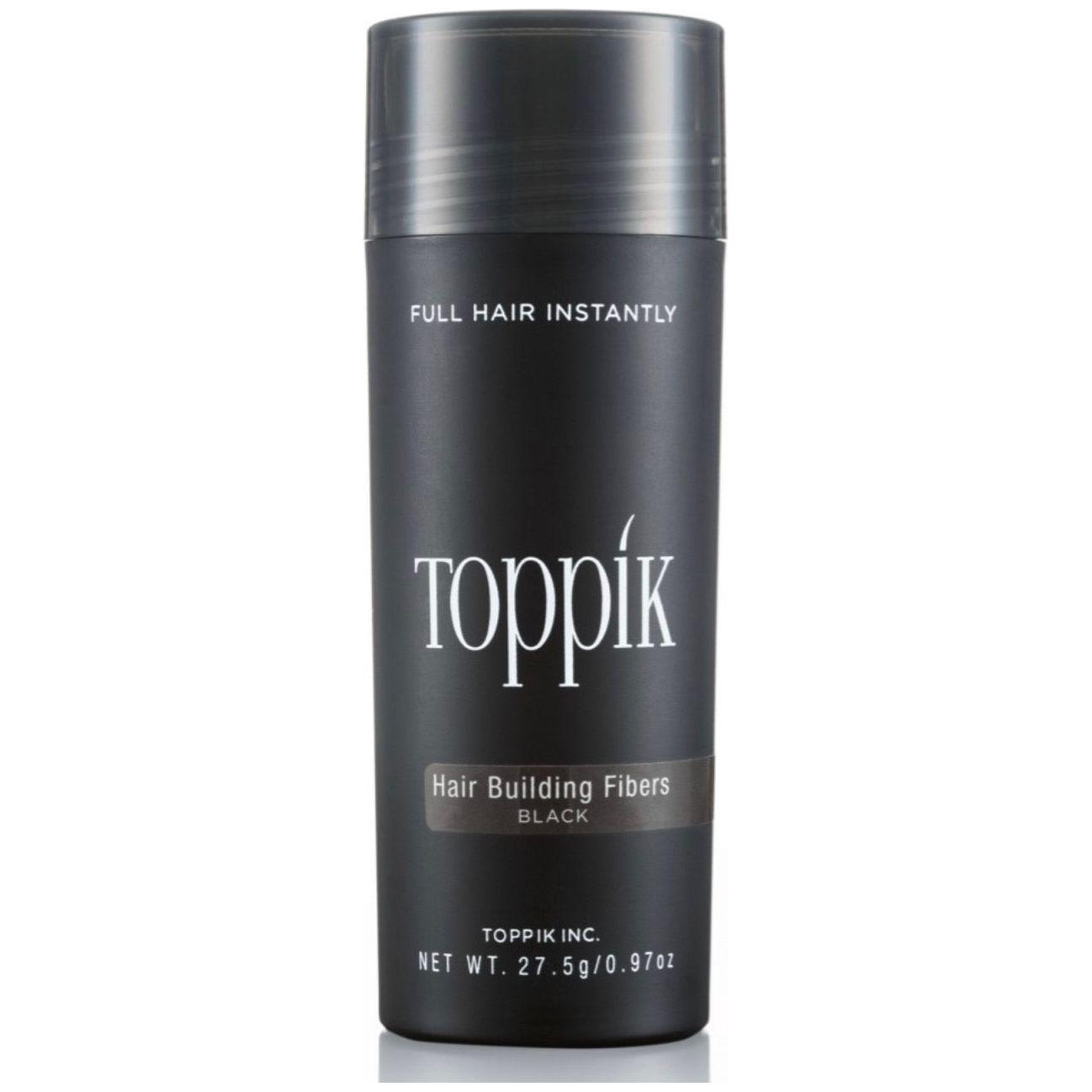 Toppik Hair Building Fibers Black 27.5g - 0.97 Oz Hair Building Fibers Pasteur Pharmacy