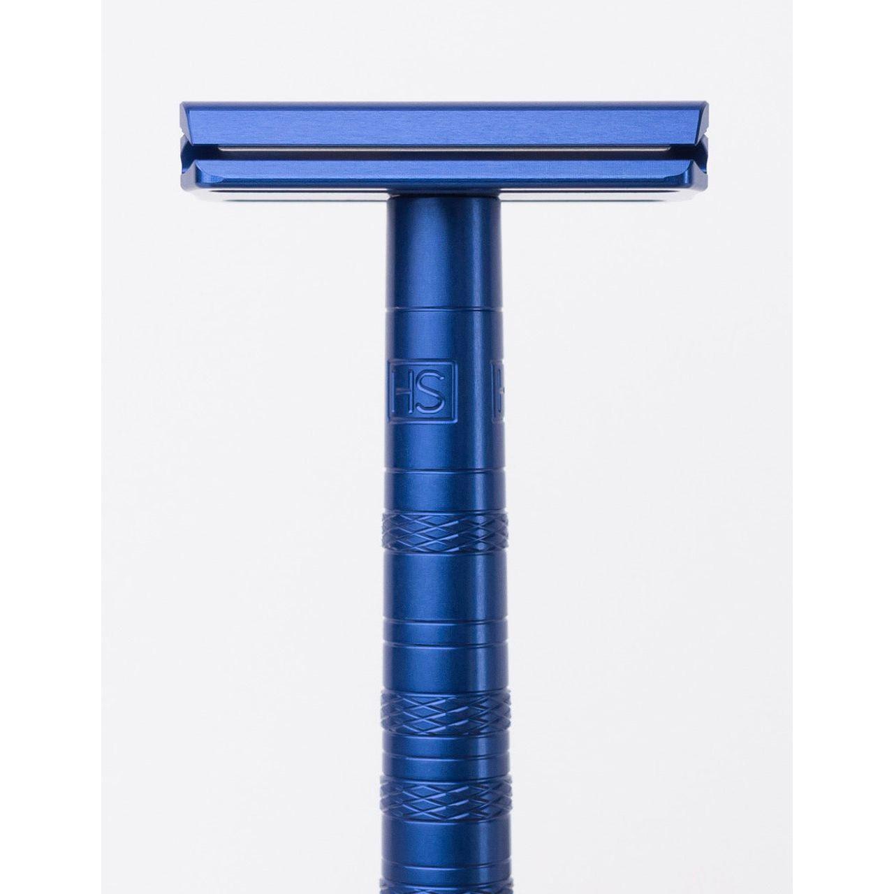 Henson Shaving [AL13-V2] Medium Safety Razor Safety Razor Pasteur Pharmacy Steel Blue