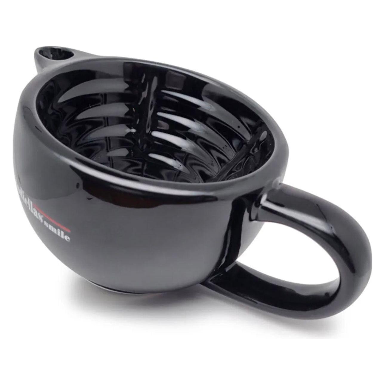 The Goodfellas' Smile Shaving Bowl Shaving Bowl Pasteur Pharmacy Black The Scuttle - Ceramic