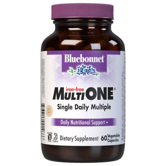 Bluebonnet Nutrition - Multi One Multivitamin & Multimineral Dietary Supplement, 60 Vegetable Capsules Multivitamin & Multimineral Dietary Supplement Pasteur Pharmacy