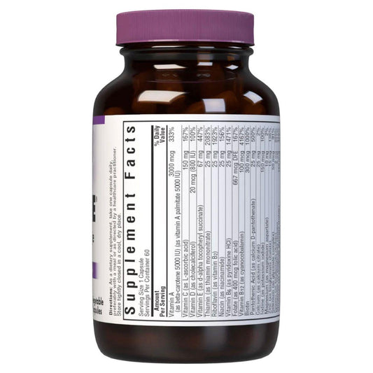 Bluebonnet Nutrition - Multi One Multivitamin & Multimineral Dietary Supplement, 60 Vegetable Capsules Multivitamin & Multimineral Dietary Supplement Pasteur Pharmacy
