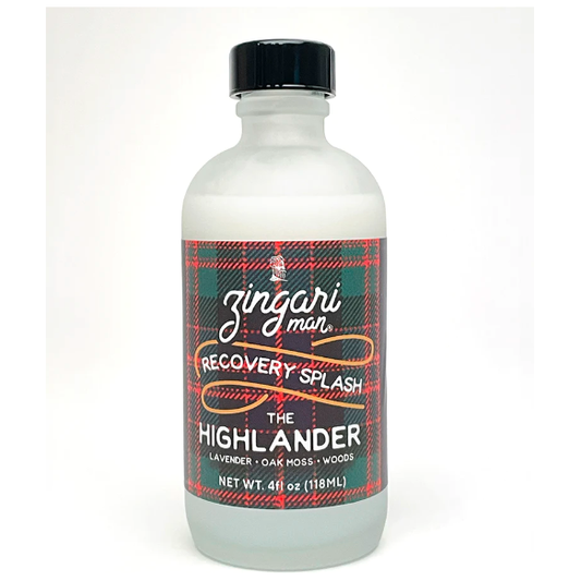 Zingari Man The Highlander Shaving Collection Shaving Set Pasteur Pharmacy Recovery Splash 4 oz
